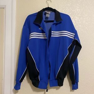 ADIDAS // zip up jacket 💙🤍